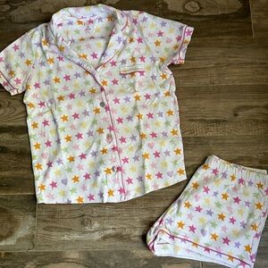 Roller Rabbit star and heart pajamas